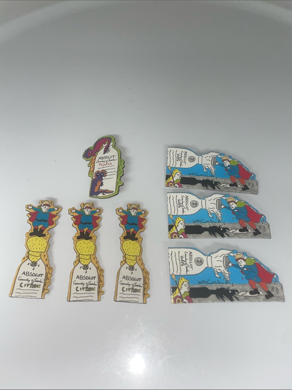 Absolut Pins vintage 1989
